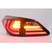 Lexus RX270 RX350 RX450 09-15 Red Clear Light Bar LED Tail Lamp